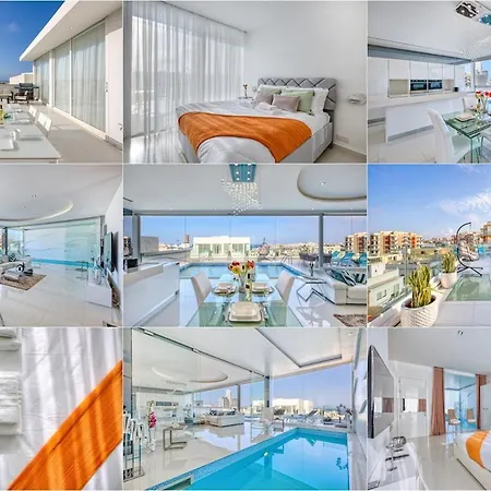 Luxury Penthouse In Swieqi With In And Outdoor Pool *